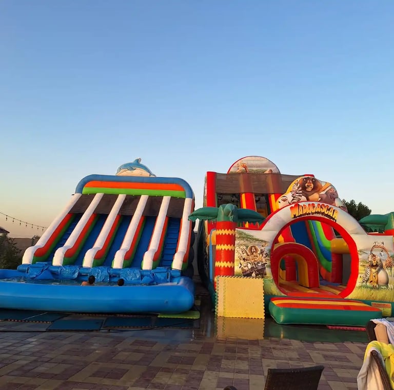 very big water slide for teen age kids