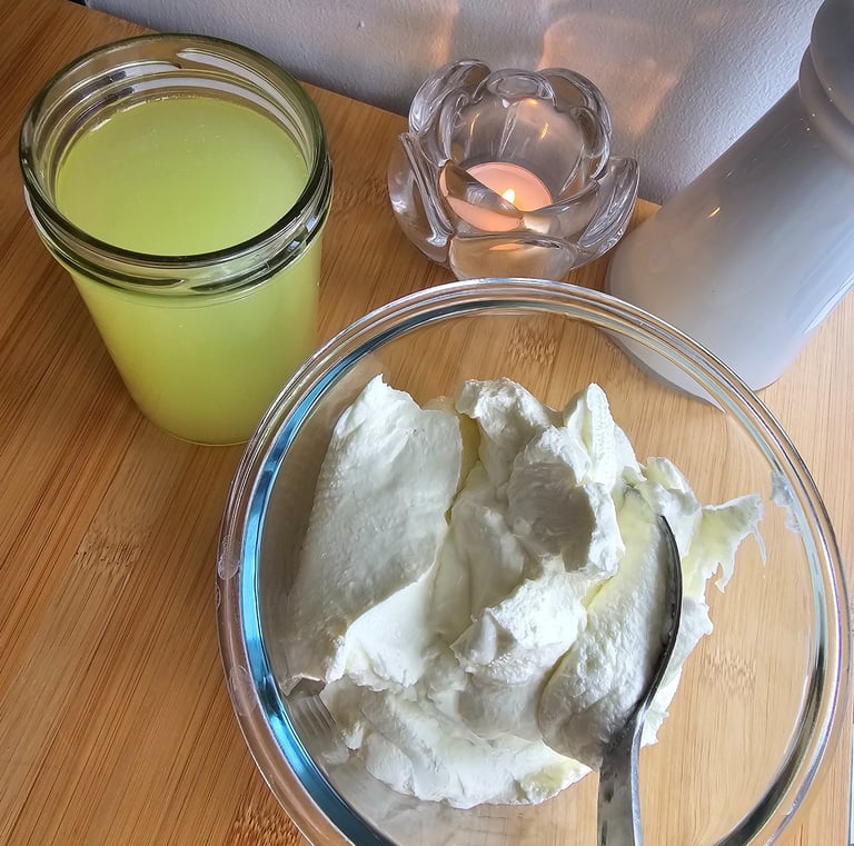 frozen kefir cheese