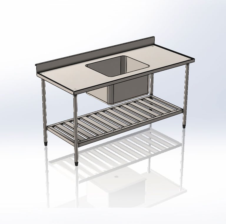 Pia Industrial Cuba Centro Inox