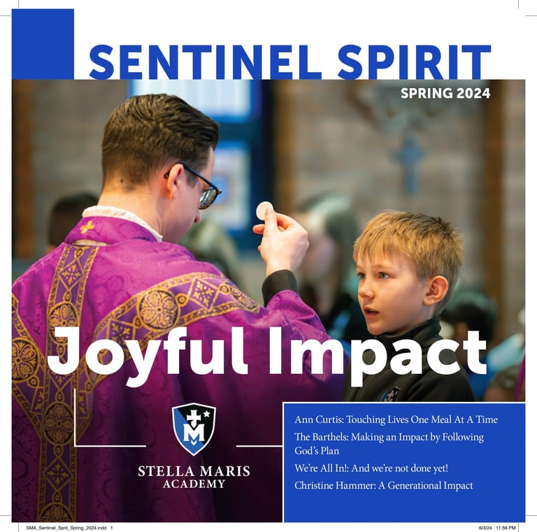 Catholic School newsletter Design