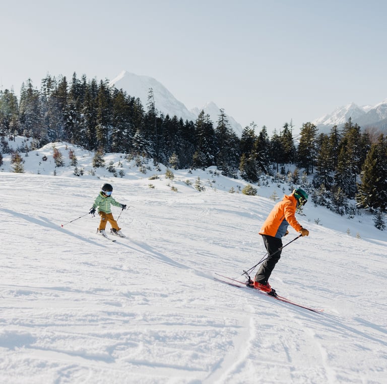 kinder ski kurs in Leutasch