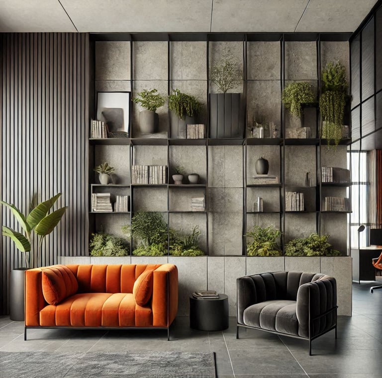 Przestrzeń relaksu w biurze – fotorealistyczna wizualizacja strefy chillout