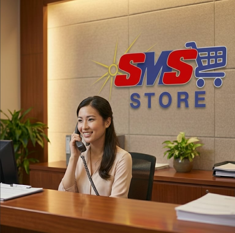 Customer Service SMS Store