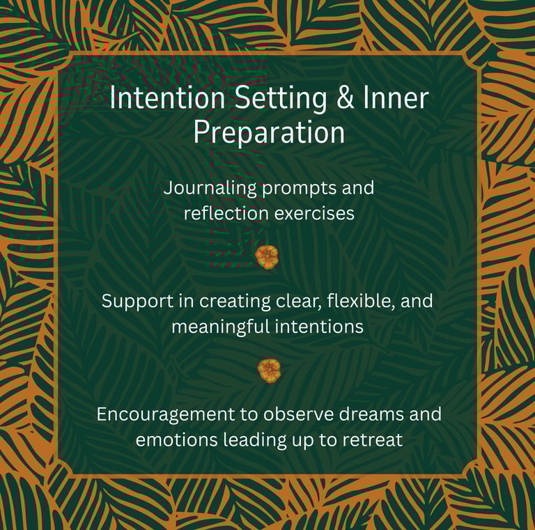 Intention Setting and Inner Preparation