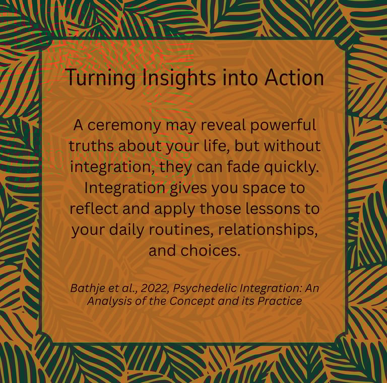 Integration: Turning Insights into Action