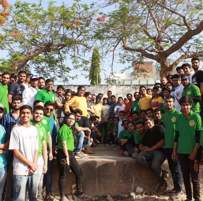 Community park plantation in Udaipur, Rajasthan | Environment 