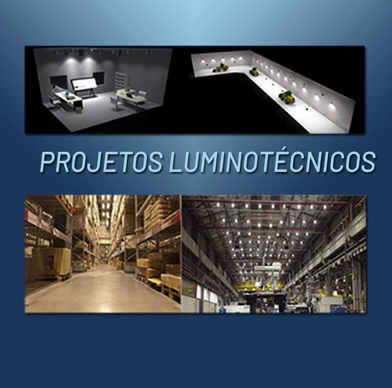 Projetos luminotécnicos