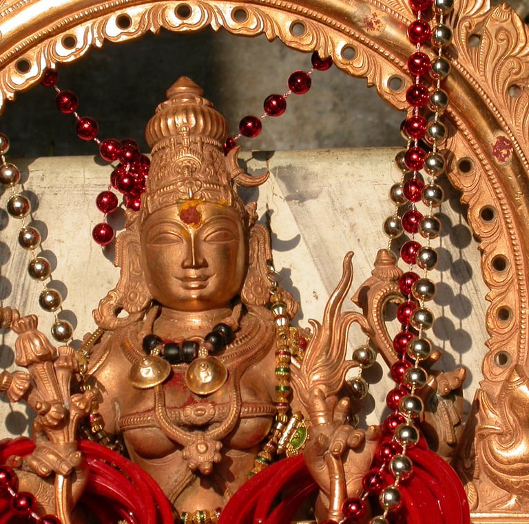 Image of goddess statue