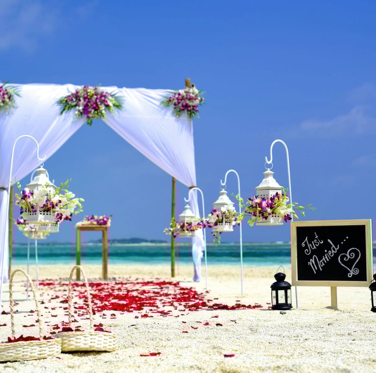 wedding event planner at anylodge marina island pangkor