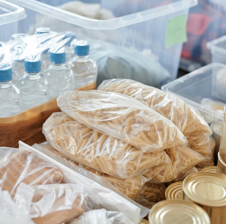 Récupération alimentaire pour soutenir les plus démunis ensemble.