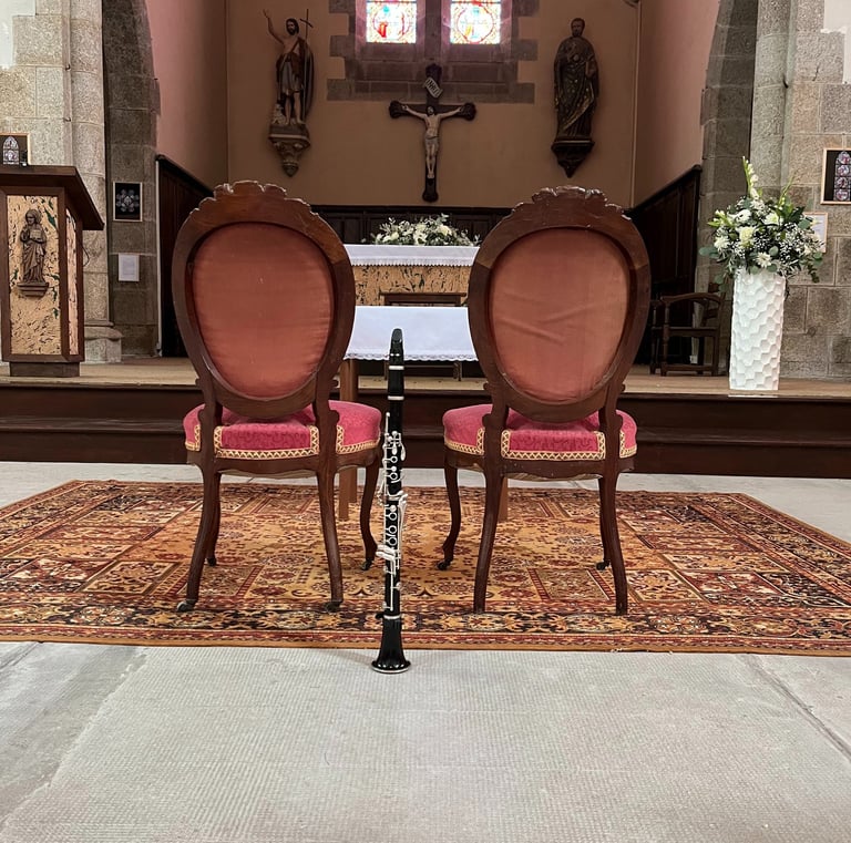 Cérémonie de mariage à la clarinette