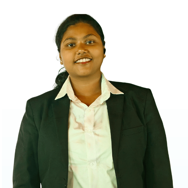 a woman in a suit and tie smiling