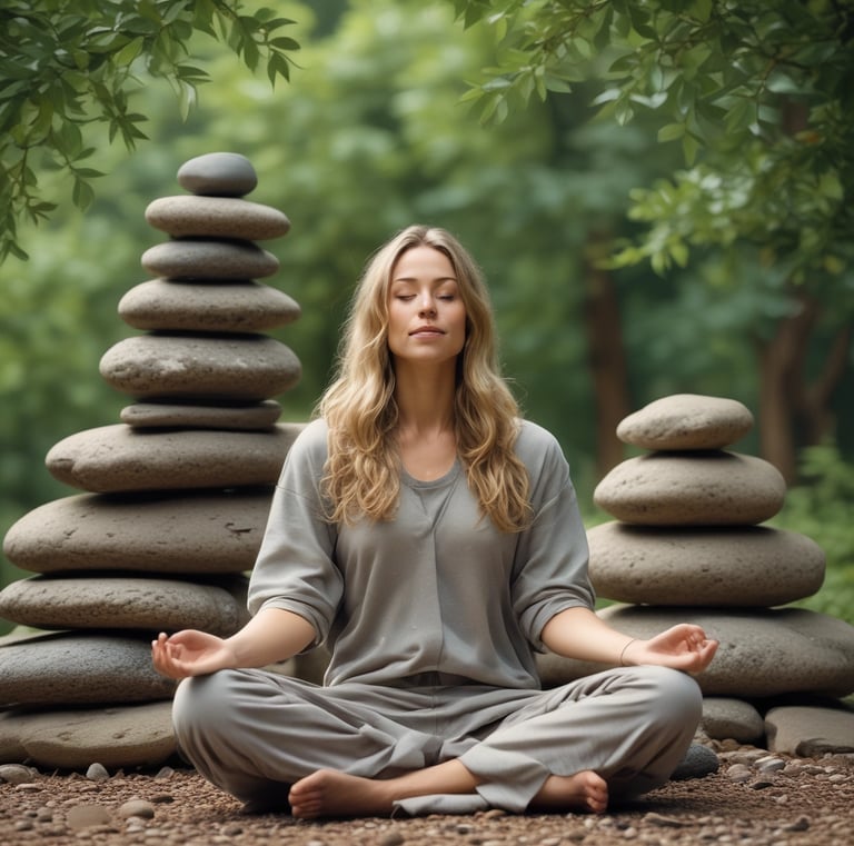 A modern psychologist's office with a therapist attentively listening to a patient during a session.