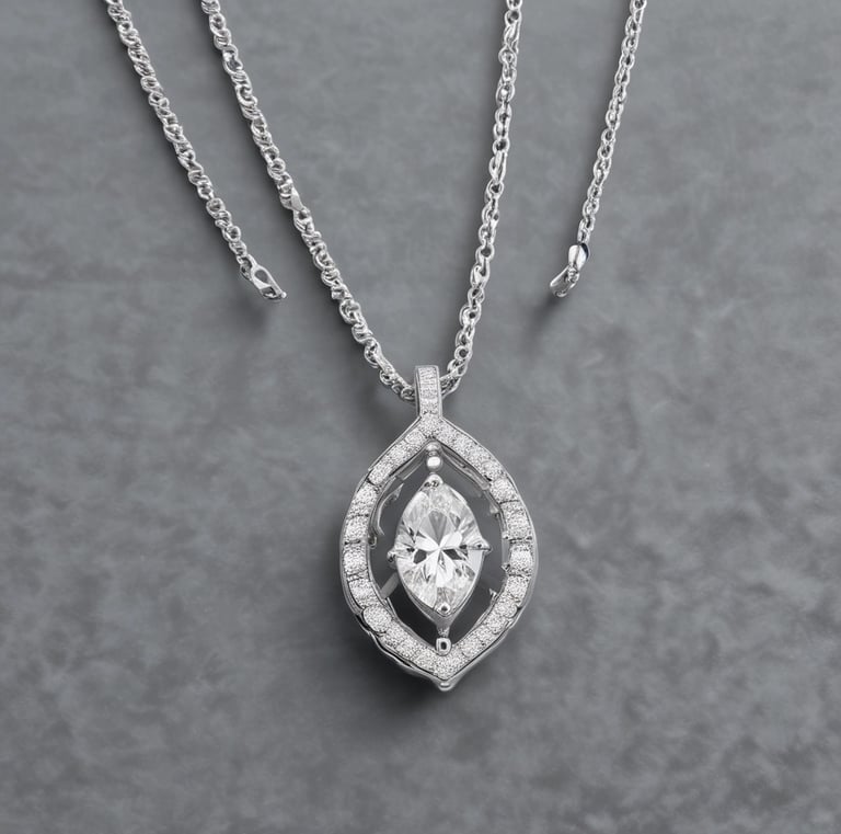 Artisan hands carefully polishing a delicate gold jewelry piece.