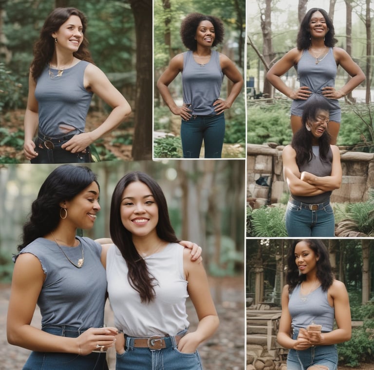 A vibrant flat lay of digital devices displaying the prayer journals and ebooks.