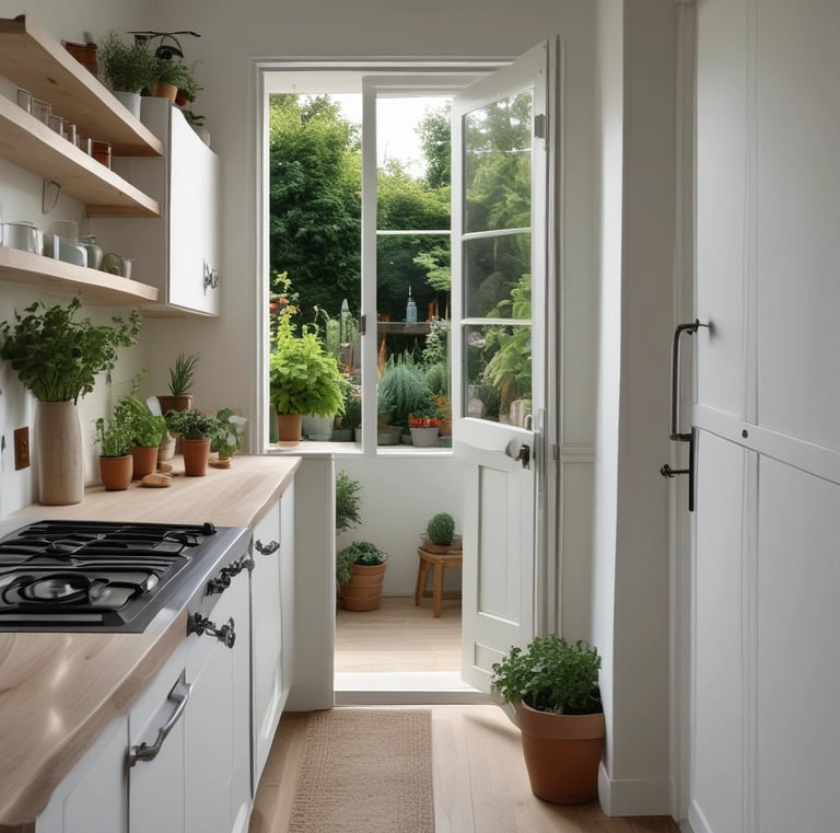 A fitted wardrobe with premium materials and a flawless, seamless look.