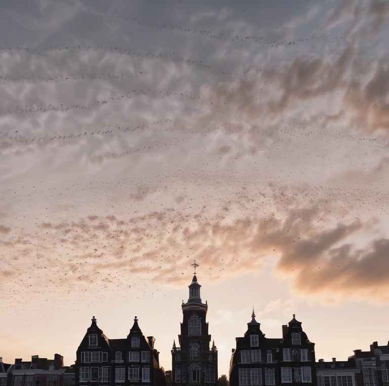 We vinden steun bij elkaar zoals vogels in de lucht