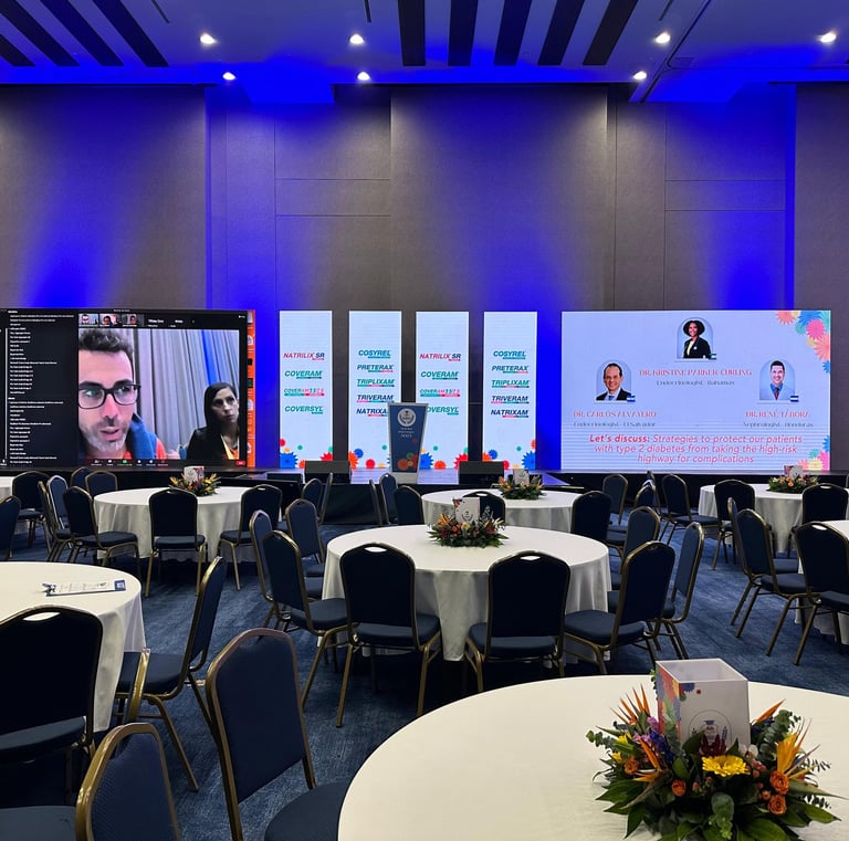 Pantalla LED para espacios interiores en Bogotá