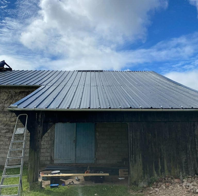 Tôle bac acier poser 