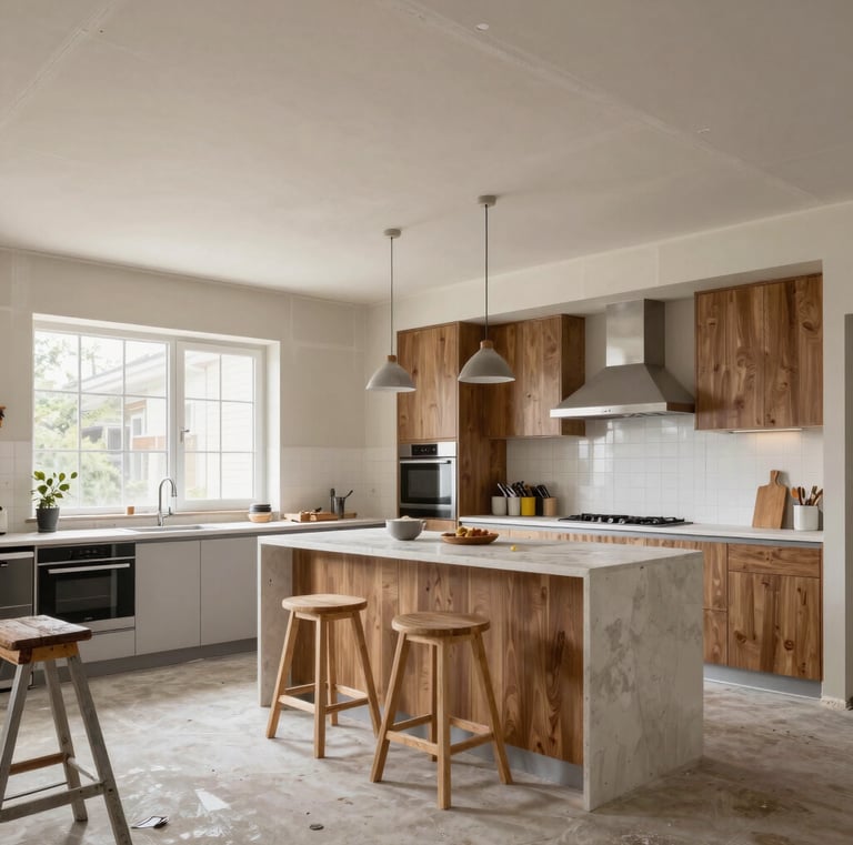 Either Drywalls work, kitchen renovation, or home improvement projects  project