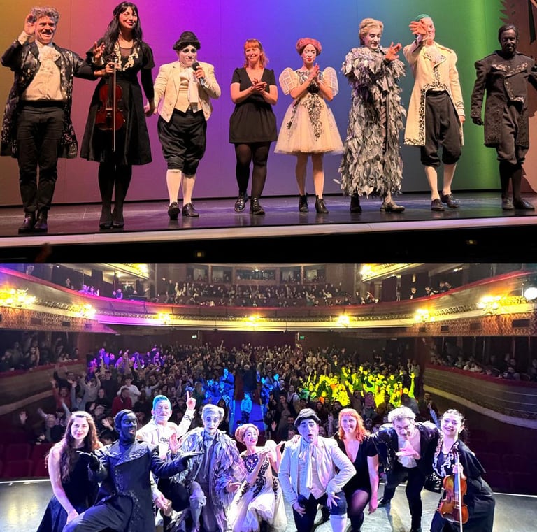 Fin de temporada en el Lola Membrives con "El hombre que perdió su sombra"