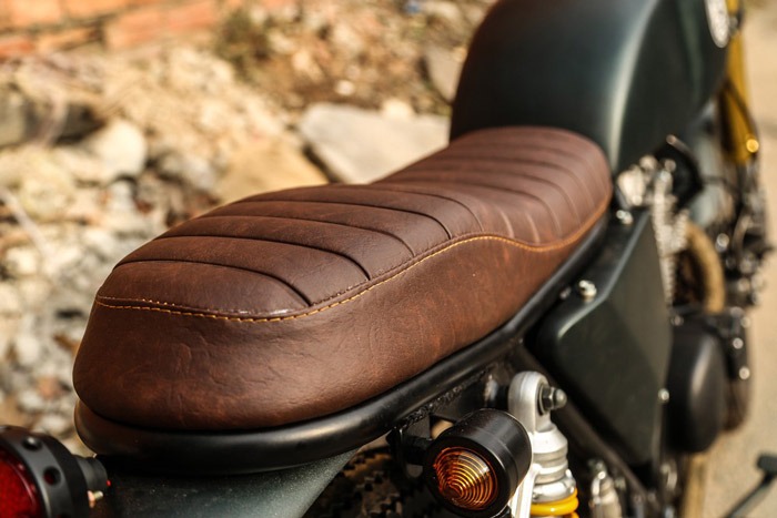 Vinh Thái simili da yên xe máy