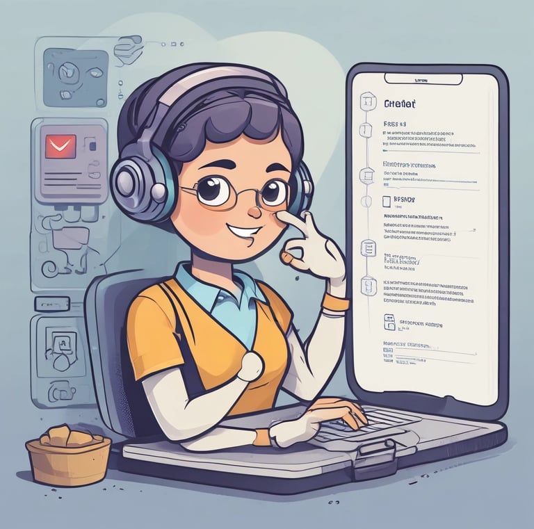 Wide shot of a modern workspace with embedded AI devices integrated seamlessly.