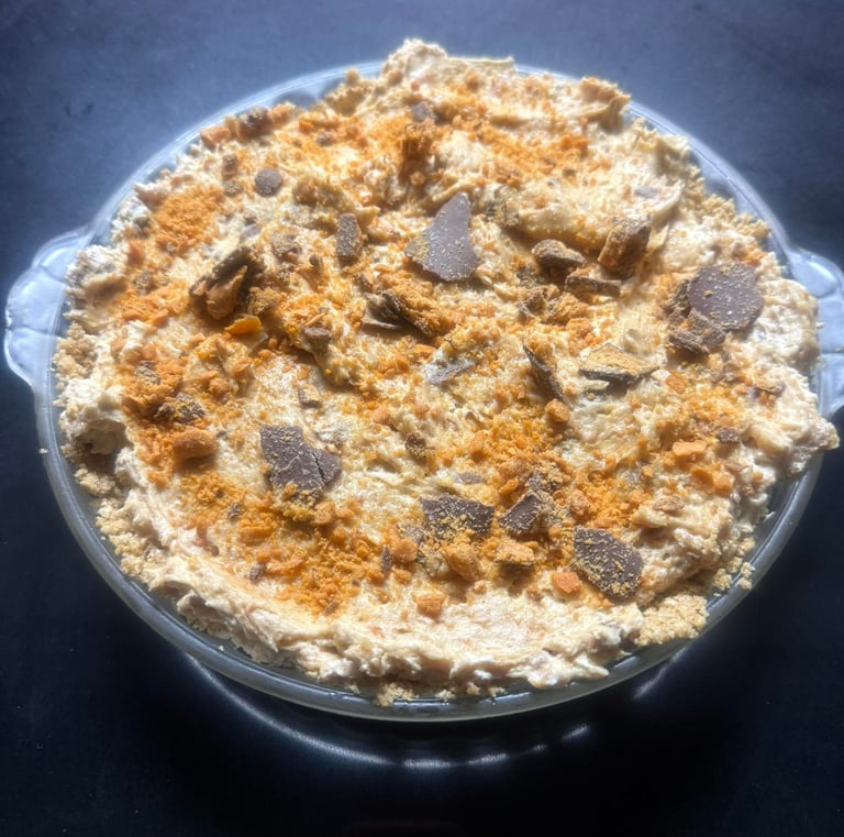 Butterfinger Pie