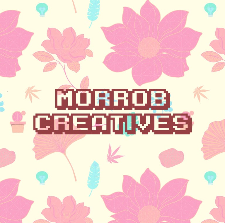 Pastel floral seamless pattern for branding, logo backgrounds, and creative design projects.