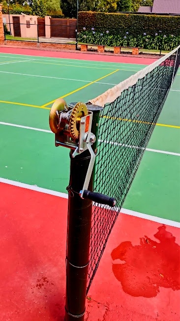 mallas de tennis, tubos para canchas de tennis, malacates para malla de tenis bogota colombia