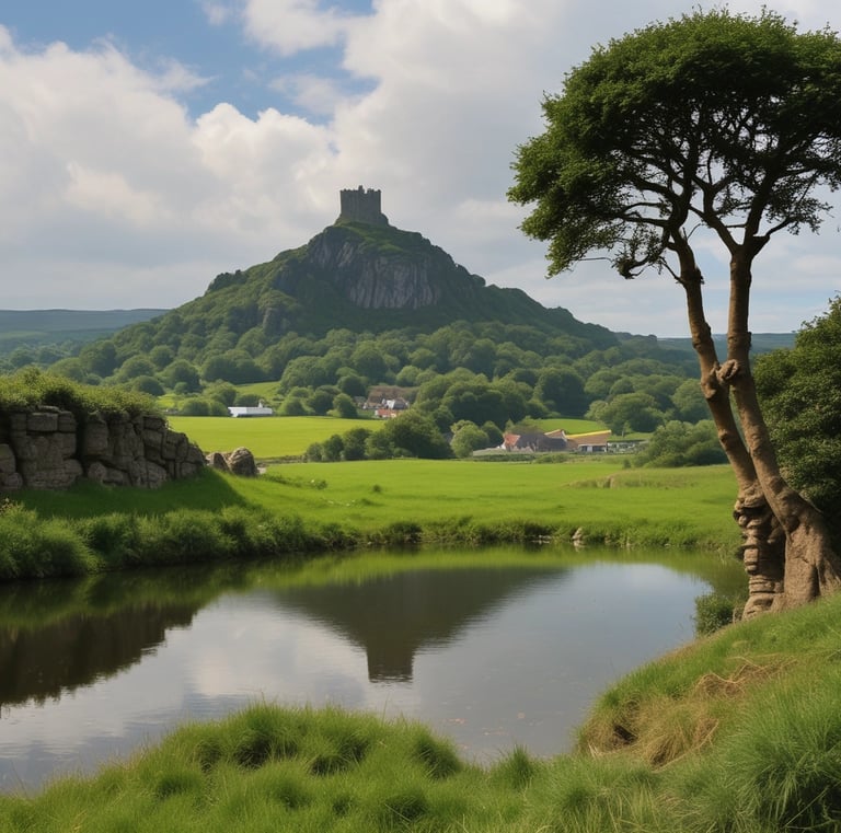 black blue and yellow textile