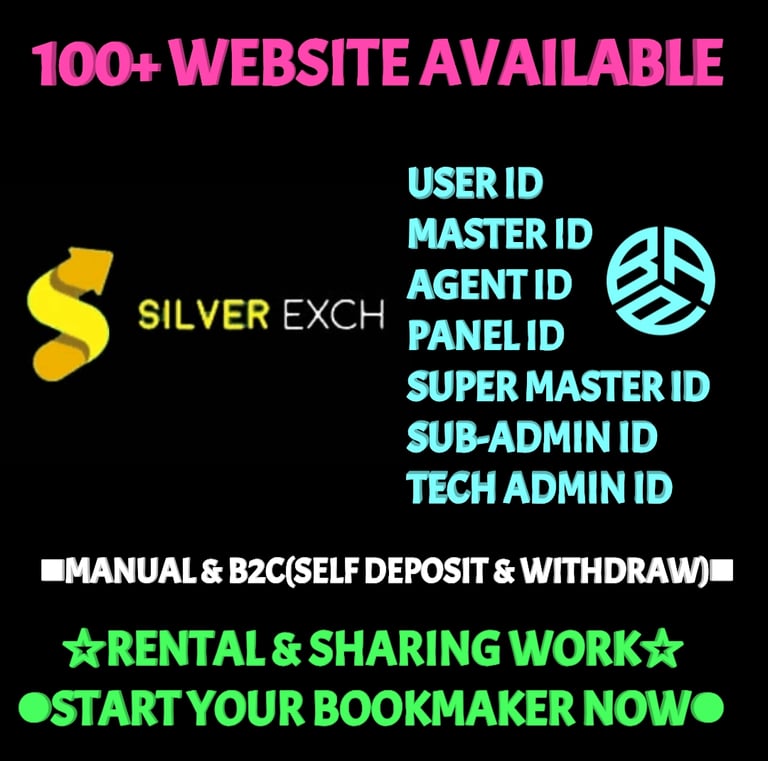 ONLINE CRICKET BETTING ID AVAILABLE DL MDL SMDL MASTER ID SUPER MASTER ID ADMIN ID AVAILABLE 