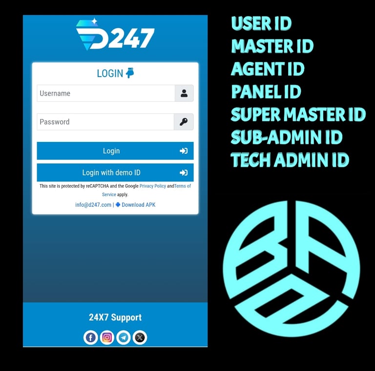 ONLINE CRICKET BETTING ID AVAILABLE DL MDL SMDL MASTER ID SUPER MASTER ID ADMIN ID AVAILABLE 