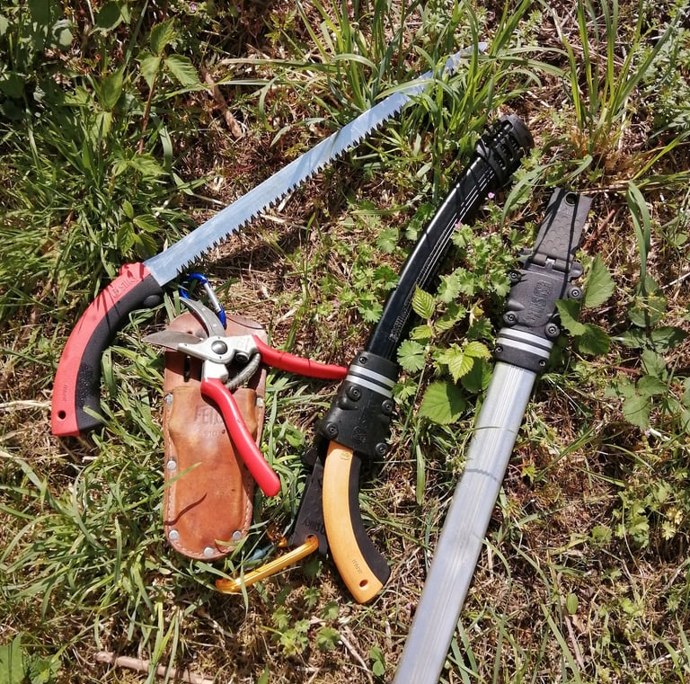 Scie Japonaise #Silky et sécateur #Felco