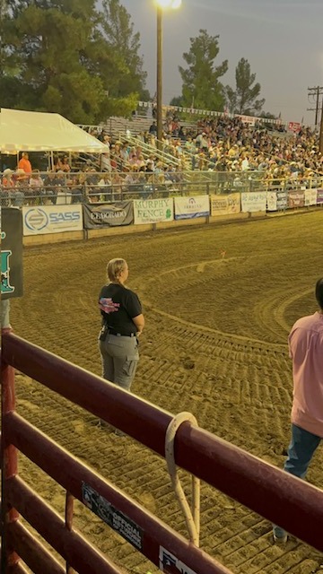 EMT EMS at Ramona rodeo