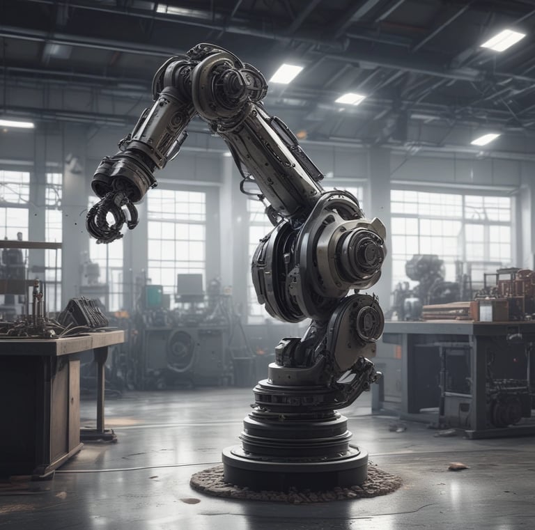 High-tech workspace featuring multiple screens displaying WinCC visualizations.