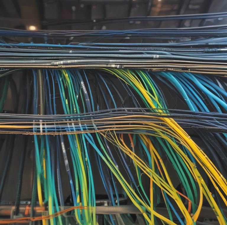 Wide shot of a horizontal drilling site with machinery and team coordinating.