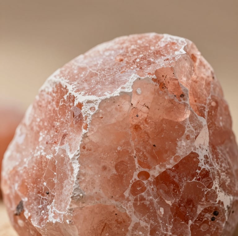 Sunlit massage room in a serene and minimalist style with cream and olive tones.