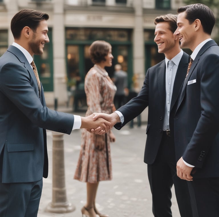 Woman smiling confidently while examining project management software on computer screens.