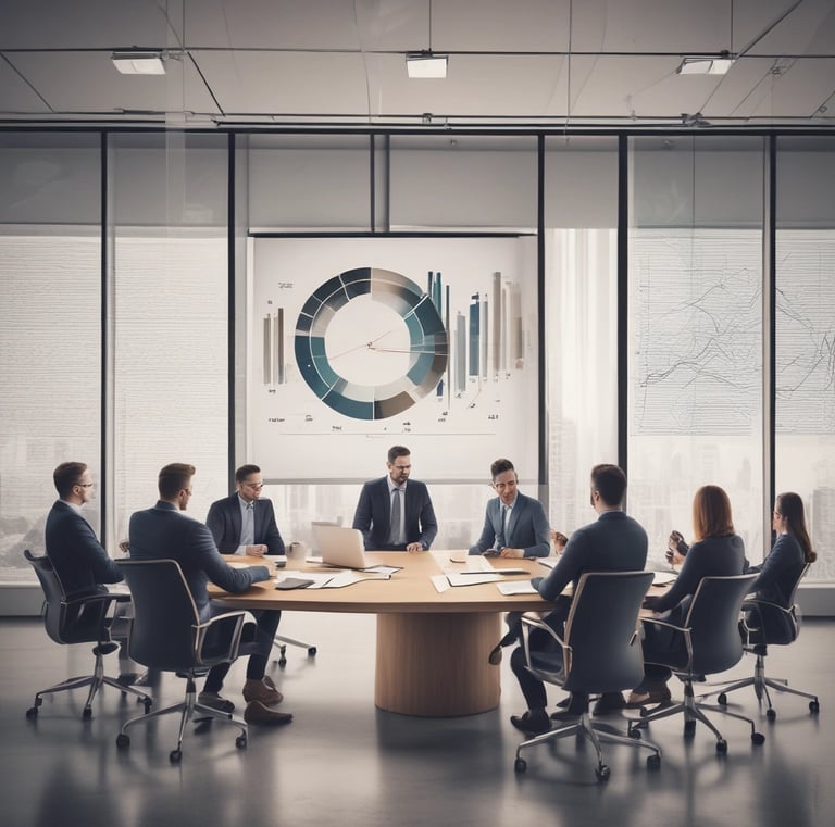 Close-up of organized office filing systems with labeled folders under warm lighting.
