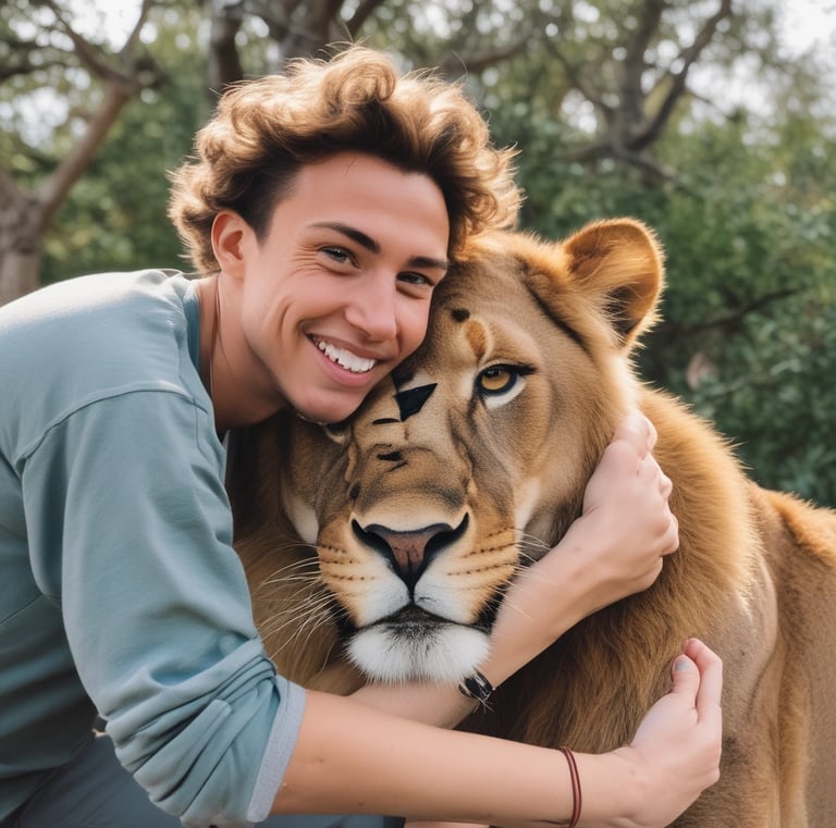 Woman recording a video in a stylish room.