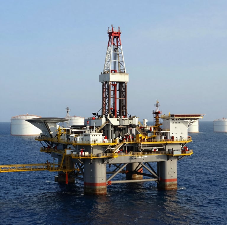 Oilfield consumables packed and labeled, prepared for delivery to African markets.