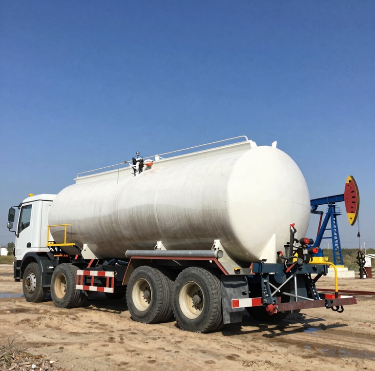 Close-up of a coiled tubing unit with workers inspecting its components.