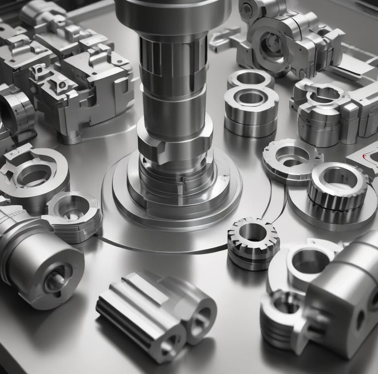 Robotic arms performing precise tasks on an assembly line.