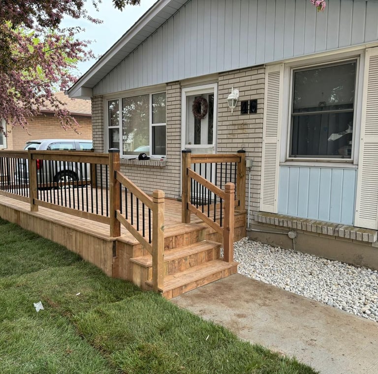 Deck installation by TN Professional Services