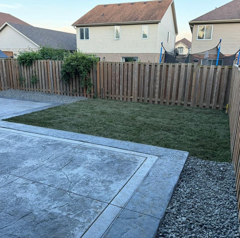 Patio installation by TN Professional Services