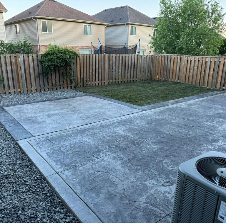 Patio installation by TN Professional Services