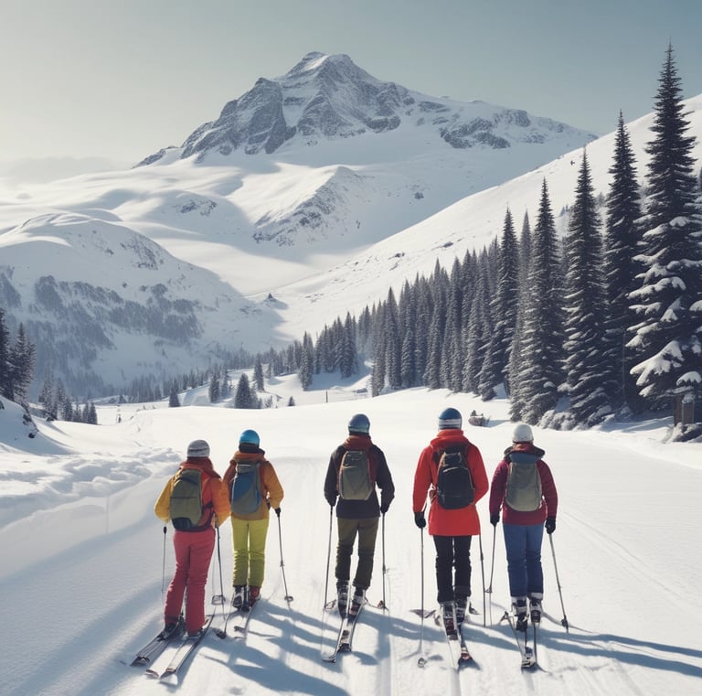 A suitcase packed and ready near a door, symbolizing departure from France.