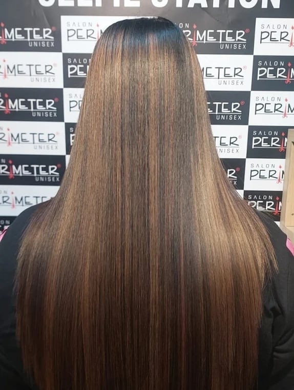 Professional hair styling service Salon Perimeter