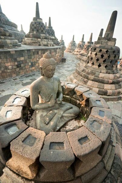 Borobudur is one of the most magnificent and important Buddhist monuments in the world